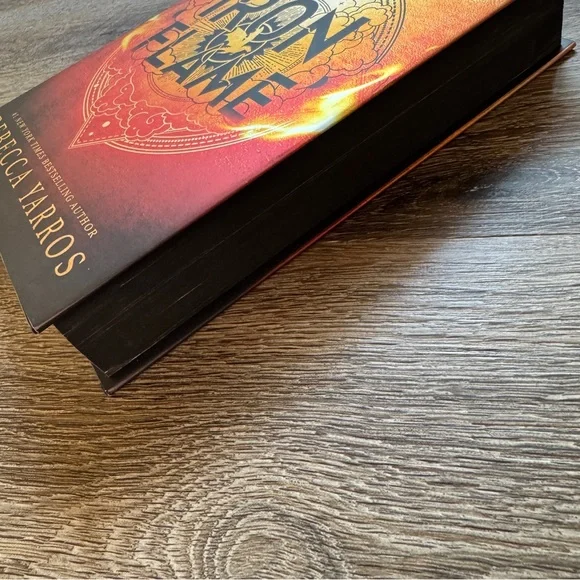 Iron Flame by Rebecca Yarros, Hardcover First Edition - Picture 6 of 6